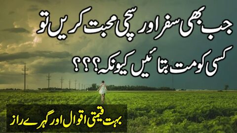 Unique Urdu Quotes | Quotes In Urdu | Life Changing Quotes By Zubair Maqsood | Quotes On Love