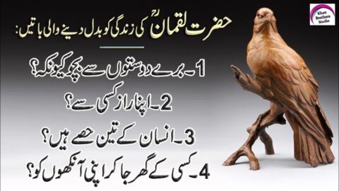 Amazing Quotes In Urdu (Best Collection Of Hazrat Luqman Quotes) Rj Shan Ali | Hazrat Luqman Qol