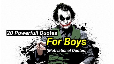20 Powerfull Quotes For Boys || Joker Attitude Quotes 🔥 || JJ Joker