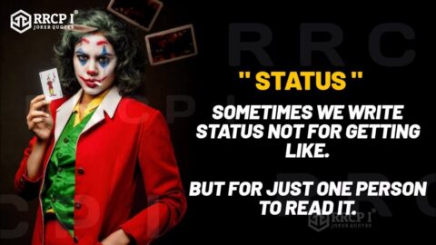 Status | Real life Quotes | Joker Motivational Life Quotes | Attitude Quotes | RRCP I