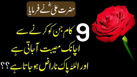 Hazrat Ali (R.A) Heart Touching Famous Quotes In Urdu Part 18|Hazrat ali ka farman l sad Status