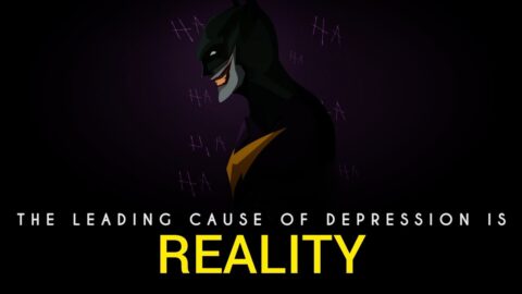 THE LEADING CAUSE OF DEPRESSION IS REALITY – Powerful Joker Motivational Quotes