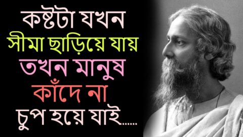 কষ্টটা যখন সীমা ছাড়িয়ে যায় তখন । Powerful Motivational Quotes | Heart Touching Quotes In Bengali