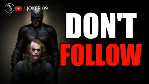Don’t Follow | Joker Quotes | Joker Motivational Quotes | Joker Attitude Quotes | Villain Quotes