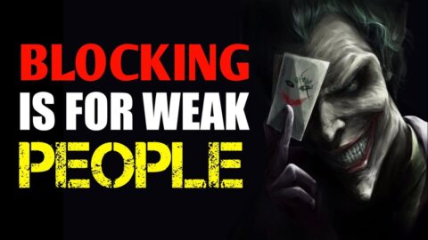 Blocking Is For Weak People | Joker Quotes | Joker Motivational Quotes | Realistic Joker Quotes