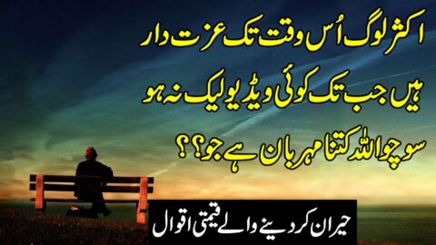 Heart Touching Urdu Quotes | Motivational Hindi Quotes | Urdu Quotes Status | Zubair Maqsood