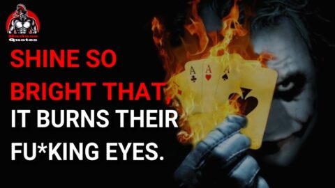 Best Life Changing Joker’s Quotes | Joker Attitude Quotes🔥🔥 | Badass quotes