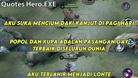 Quotes Hero.EXE || Plesetan suara Hero lucu mobile legend