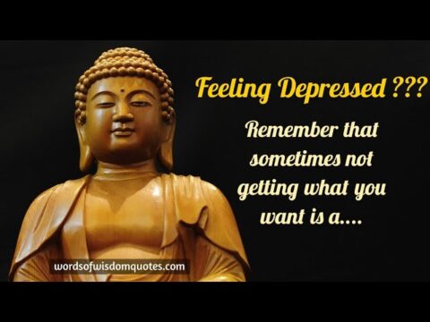 Feeling depressed ? Remember these words about depression | Buddha quotes |