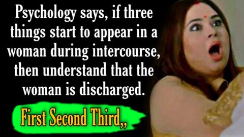 Psychology says || if three things start to || Psychological facts || about women || quotes || facts
