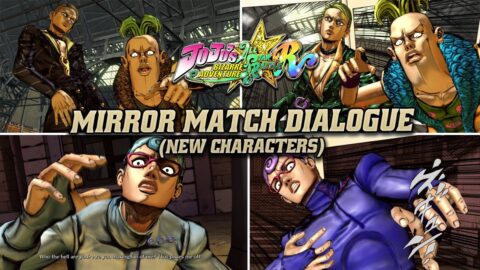 Mirror Match Quotes (New Characters) | JoJo’s Bizarre Adventure: All-Star Battle R