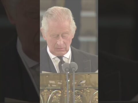 King Charles quotes Shakespeare in a tribute to the Queen in first address to parliament as monarch