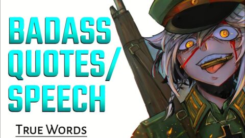 Top 7 Badass Anime Quotes/Speech with Voice | True Words