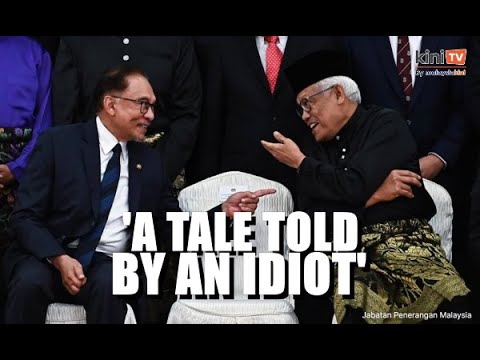 Anwar quotes Shakespeare, accuses Hamzah of launching personal attacks