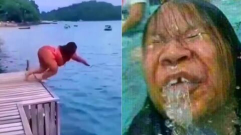 Try to hold your laughter, but if you pause you lose