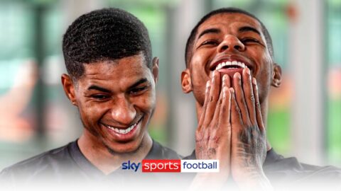 “I was a GOALKEEPER!” 🤯 | Marcus Rashford REACTS to quotes about him!