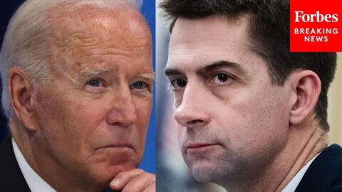 ‘Those Are The President’s Words’: Tom Cotton Quotes Biden In Speech Blasting Democrats’ Crime Law
