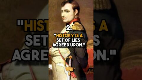 Napoleon’s Best Quotes, Number 4 Gave Me Chills.