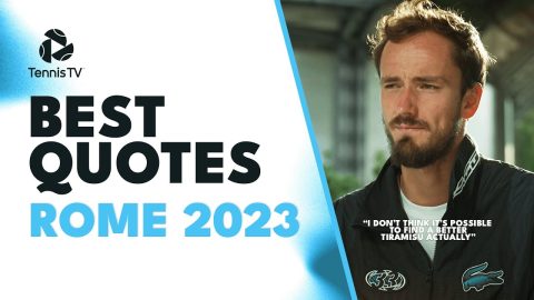 Medvedev on Tiramisu and Clay Relationship; Djokovic on Roland-Garros | Best Quotes Rome 2023
